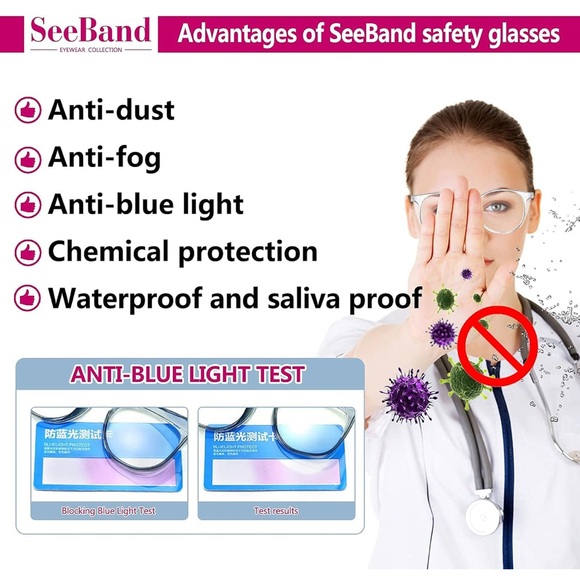 Leopard Print Safety Glasses - Picture 5 of 8